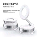 Car Mount Vacuum Magnetic Holder Foldable Strong Suction Stand For Cell Phone For phone with Magnetic sheet and Live Streaming